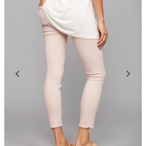 Articles Of Society Secret Fit Fray Maternity Jean